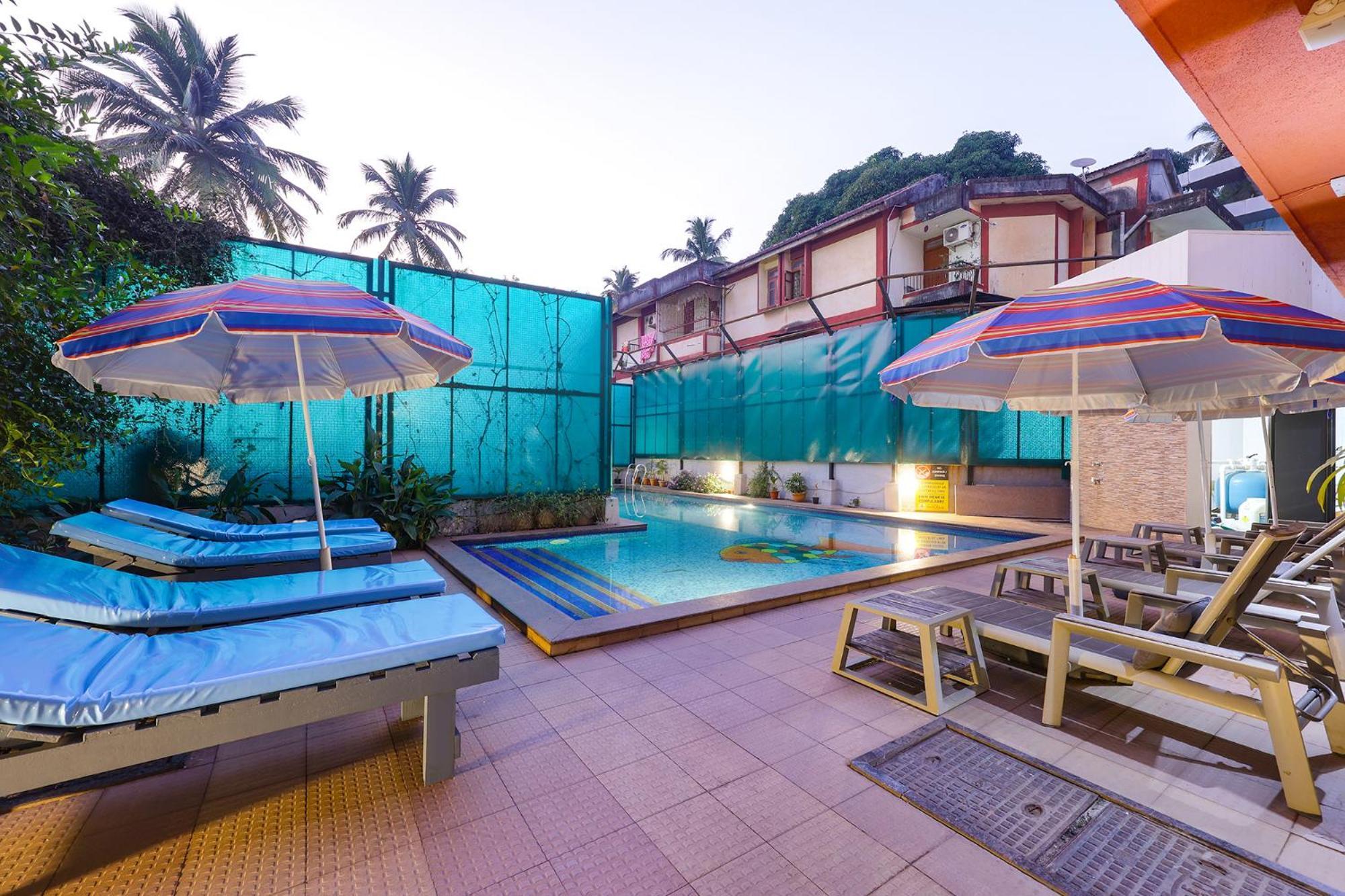 Fabhotel Prime Sarala Crown With Pool - Nr Calangute Beach Eksteriør bilde