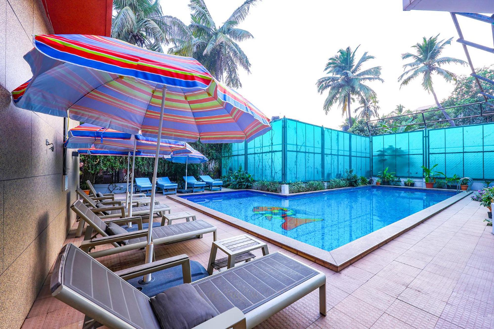 Fabhotel Prime Sarala Crown With Pool - Nr Calangute Beach Eksteriør bilde